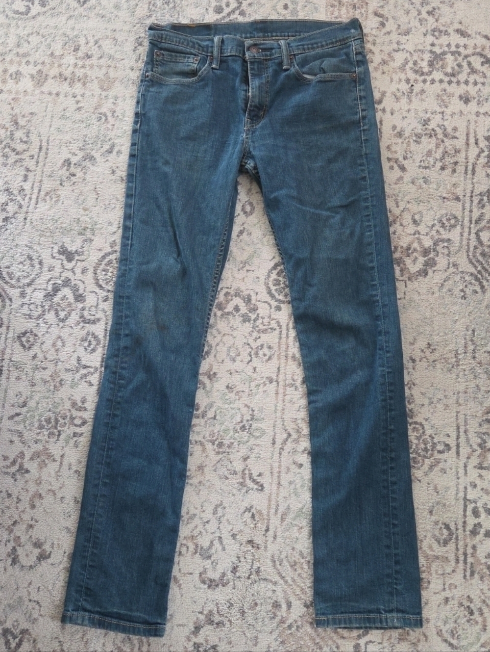 Levi Strauss Co 511 Mens Medium Wash Slim Fit Jeans Size 32x34